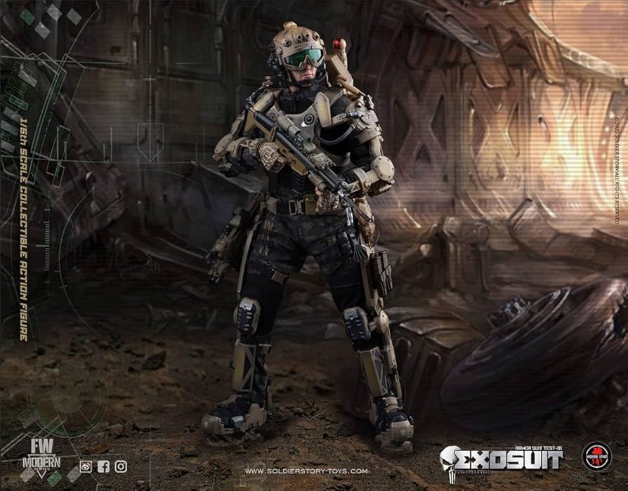 Amazon.co.jp: Soldier Story 1/6 EXO ARMOR SUIT TEST-01 未 SS